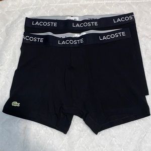 New without tags Lacoste stretch trunks size XL